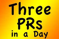 3 PRs in a Day